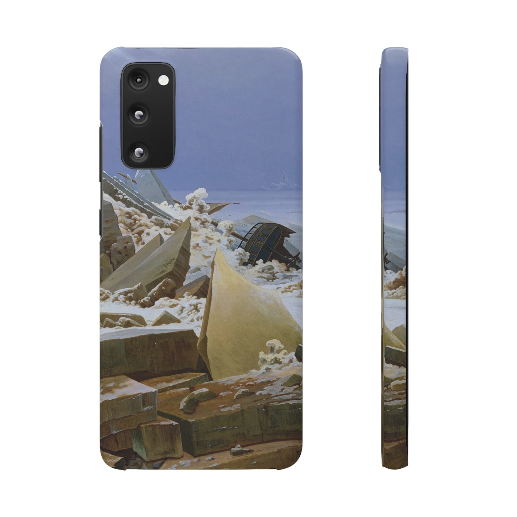 The Sea of Ice by Caspar David Friedrich - Samsung Slim Case
