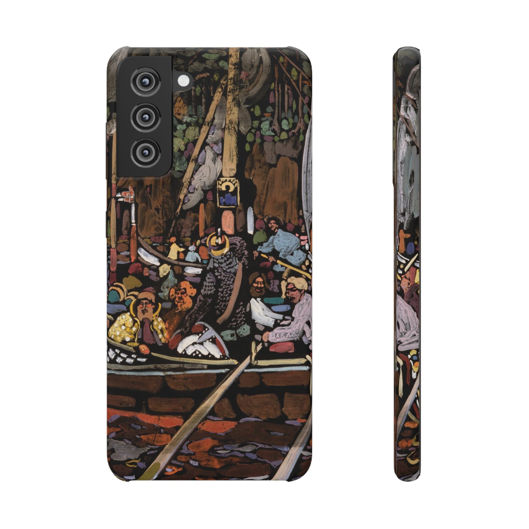 Lied (Chanson) by Vasily Kandinsky - Samsung Slim Case