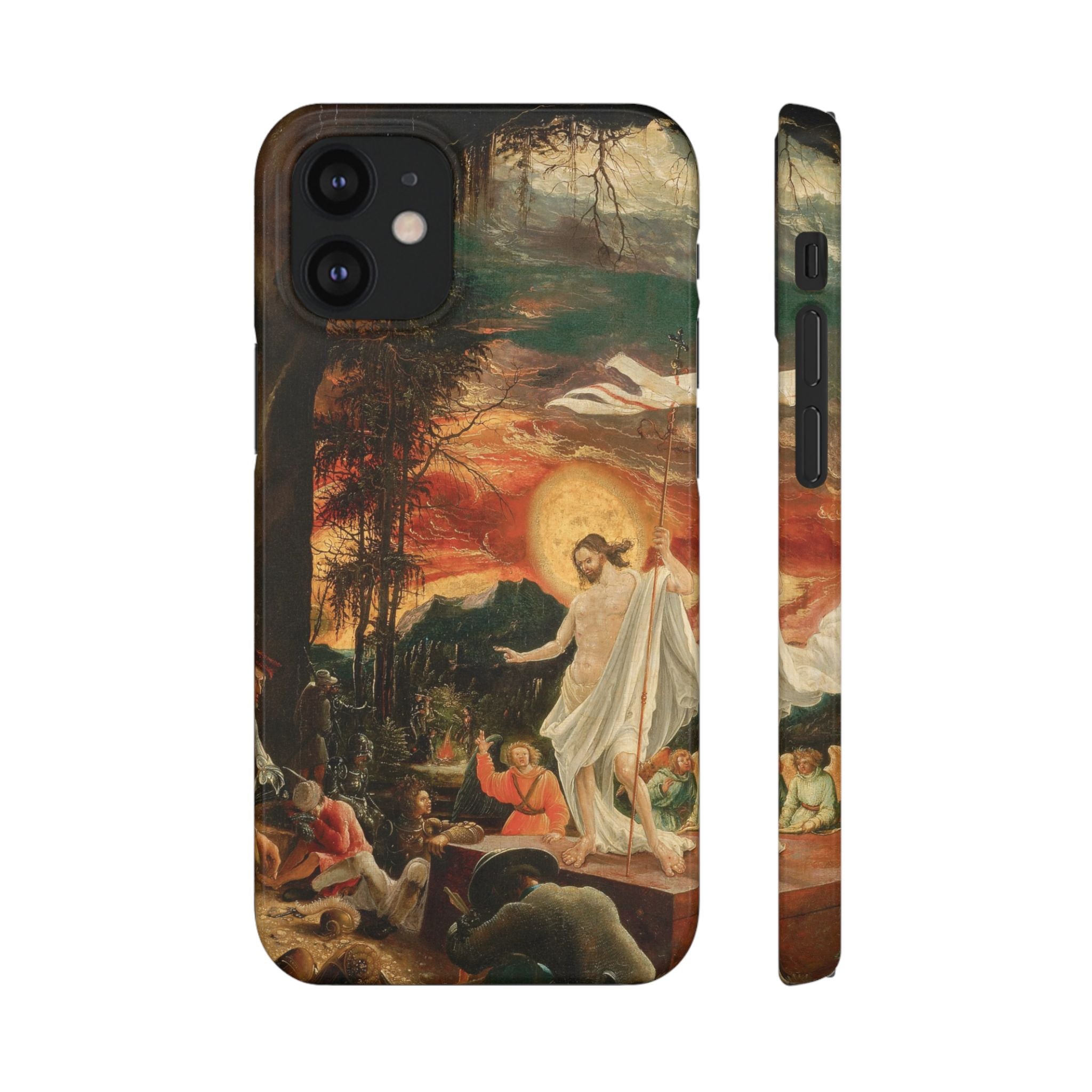 Resurrection of Christ by Albrecht Altdorfer - iPhone Slim Case