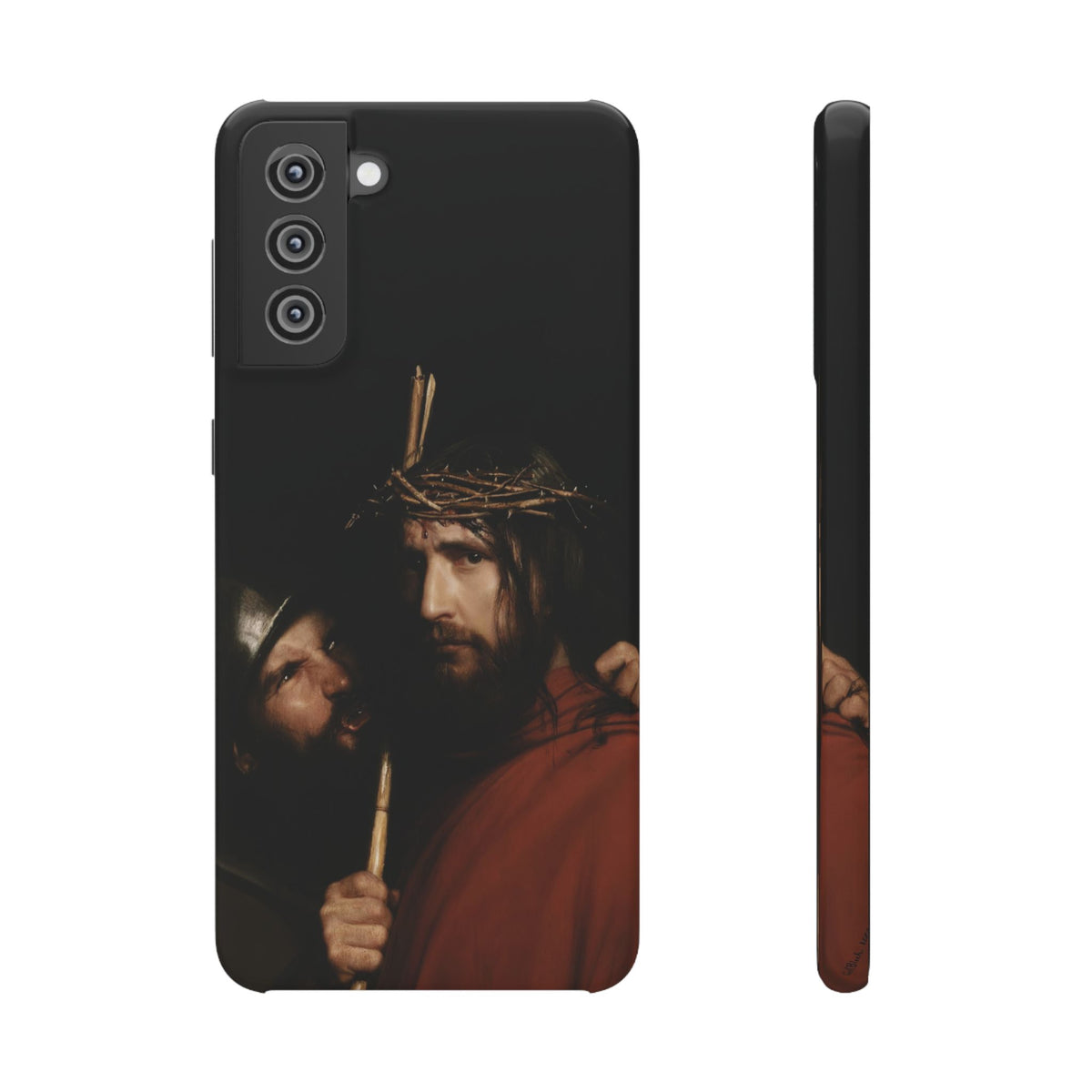 The Mocking of Christ by Carl Bloch - Samsung Slim Case