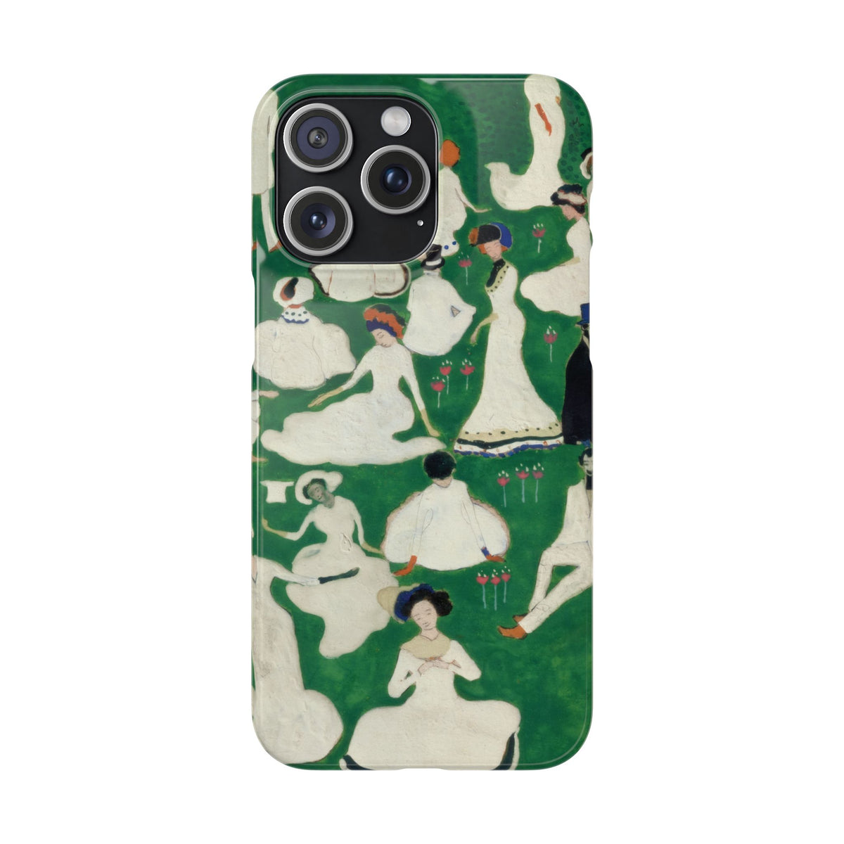 Rest Society in Top Hats by Kazimir Malevich - iPhone Slim Case