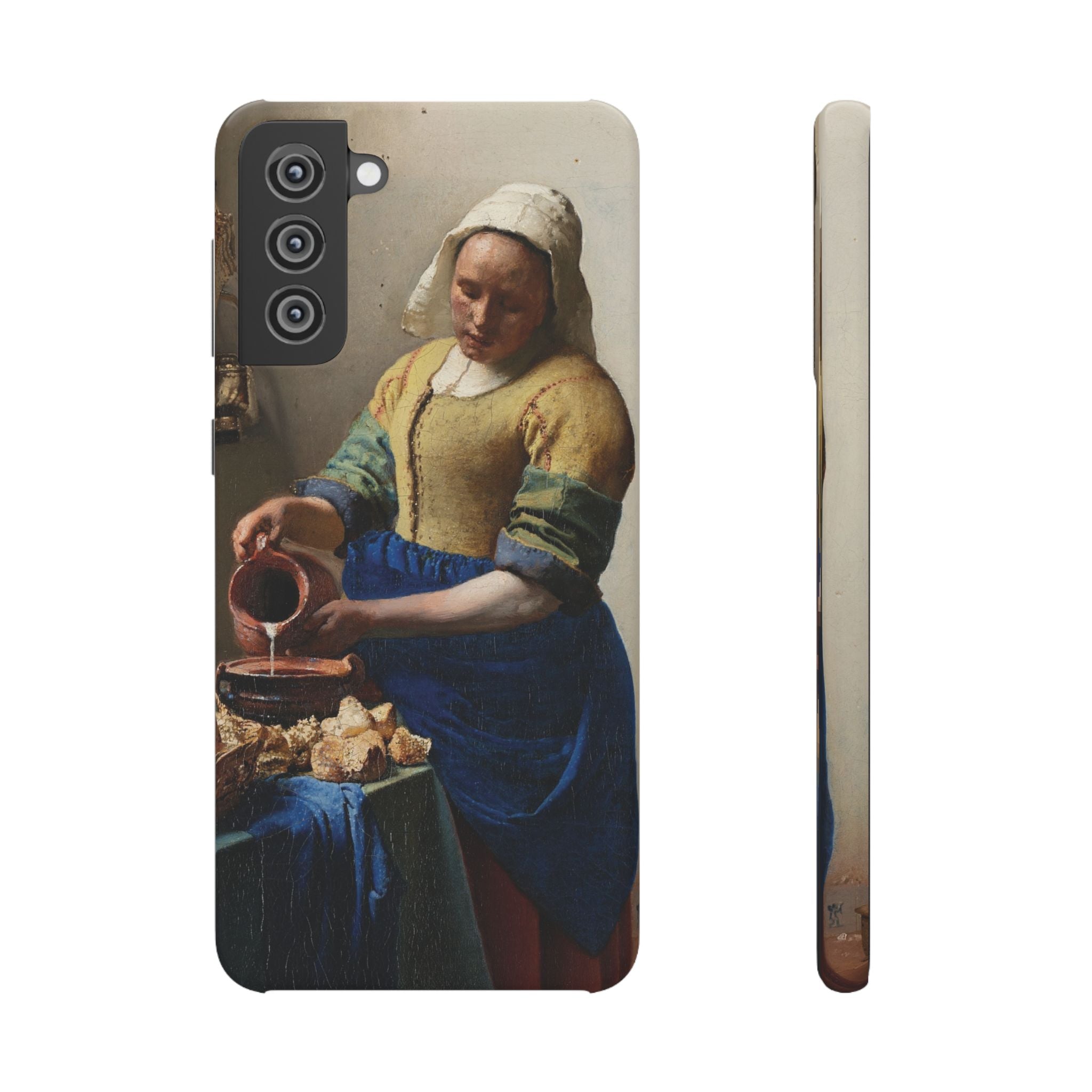The Milkmaid by Johannes Vermeer - Samsung Slim Case