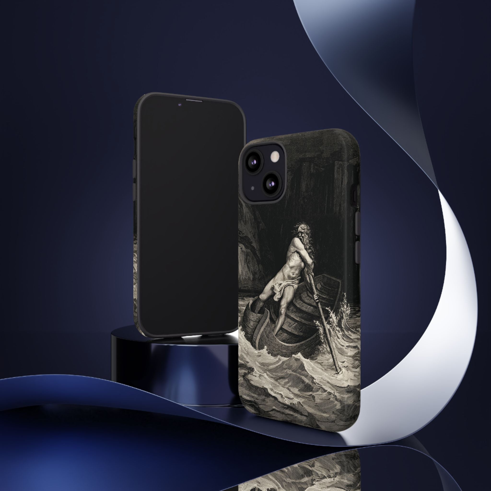 Canto III - Charon by Gustave Doré - iPhone Tough Case