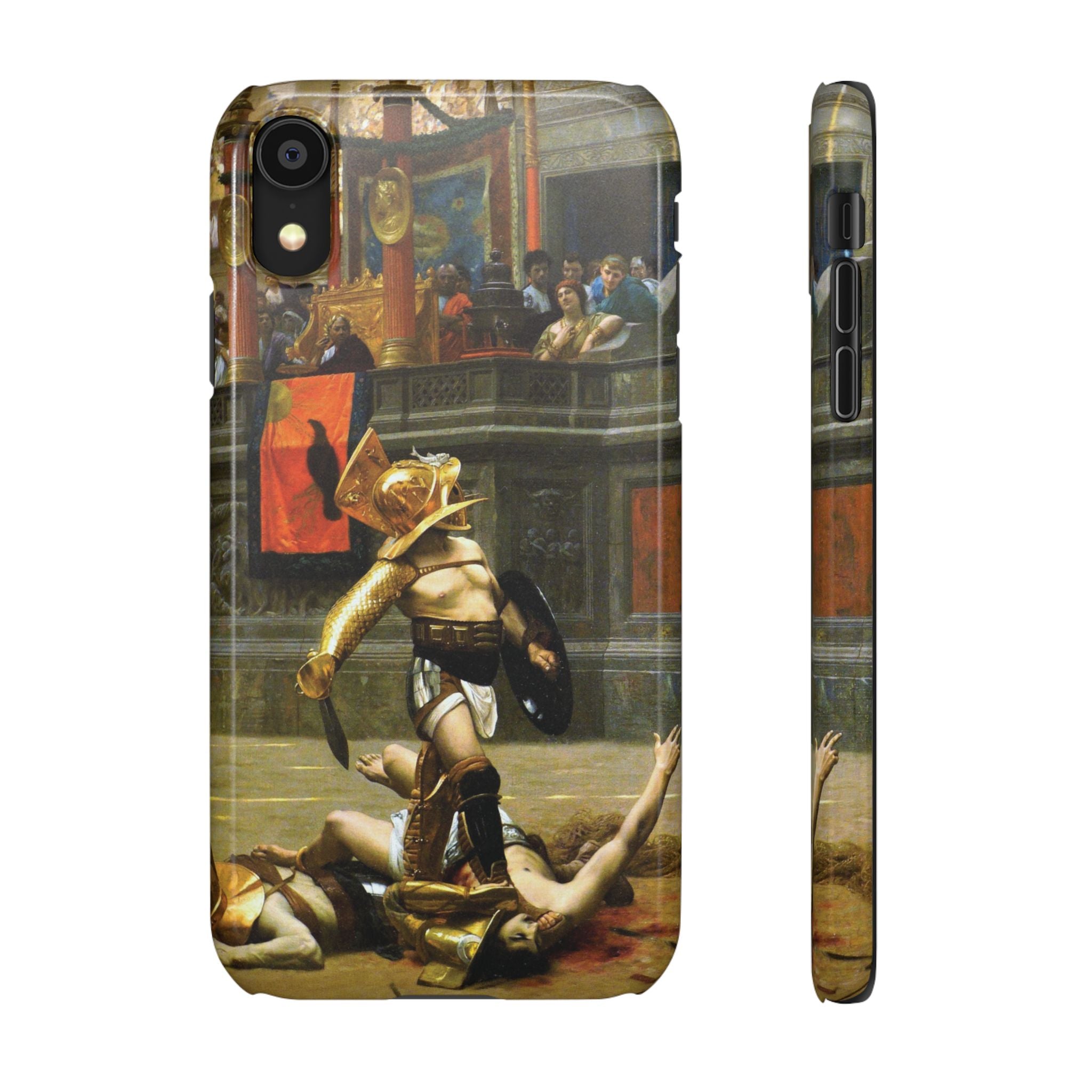 Pollice Verso by Jean Leon Gerome - iPhone Slim Case