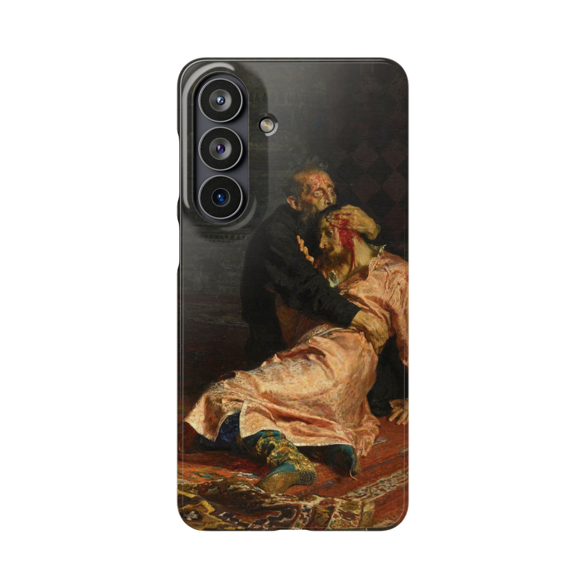 Ivan the Terrible and His Son by Ilya Repin - Samsung Slim Case