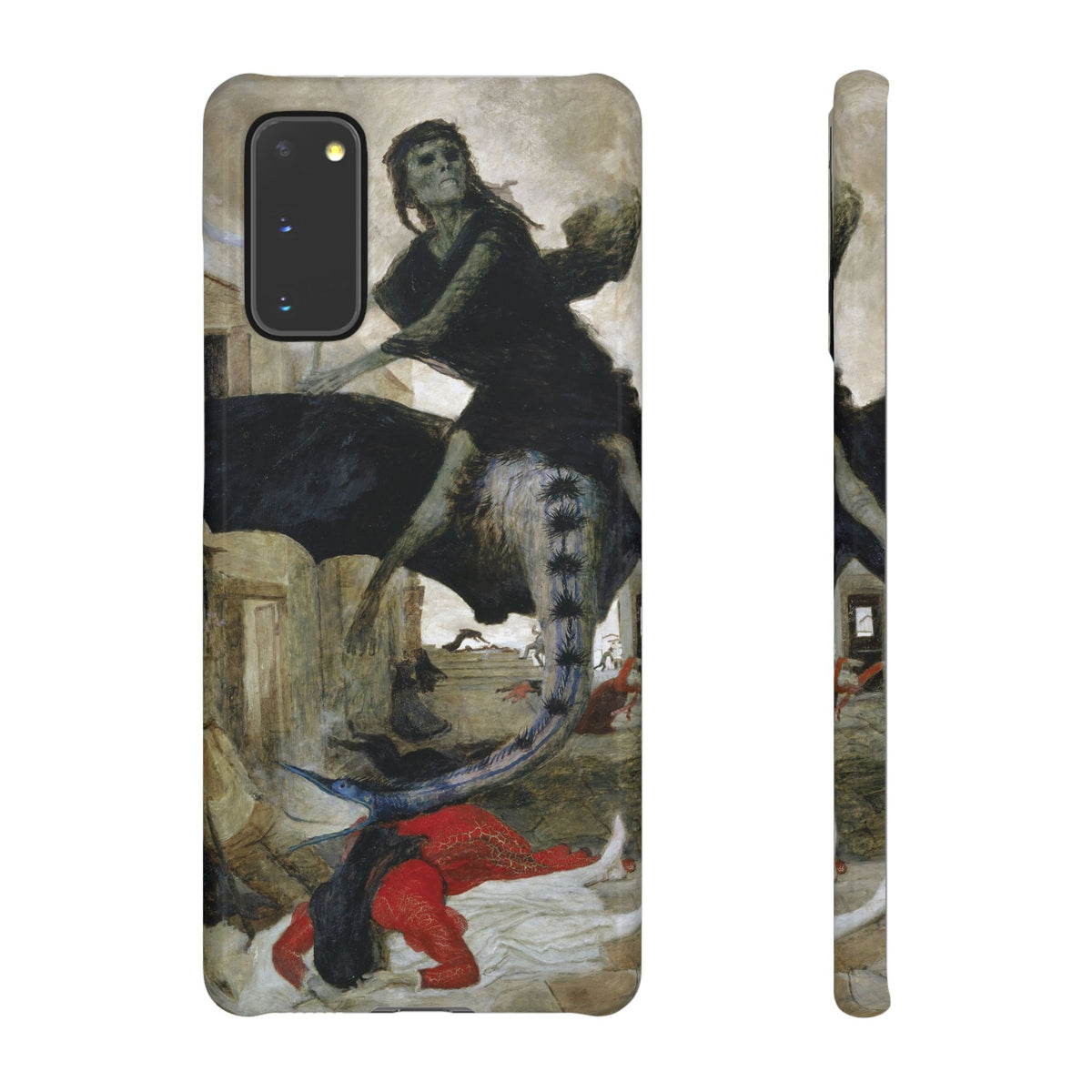 The Plague by Arnold Böcklin - Samsung Slim Case