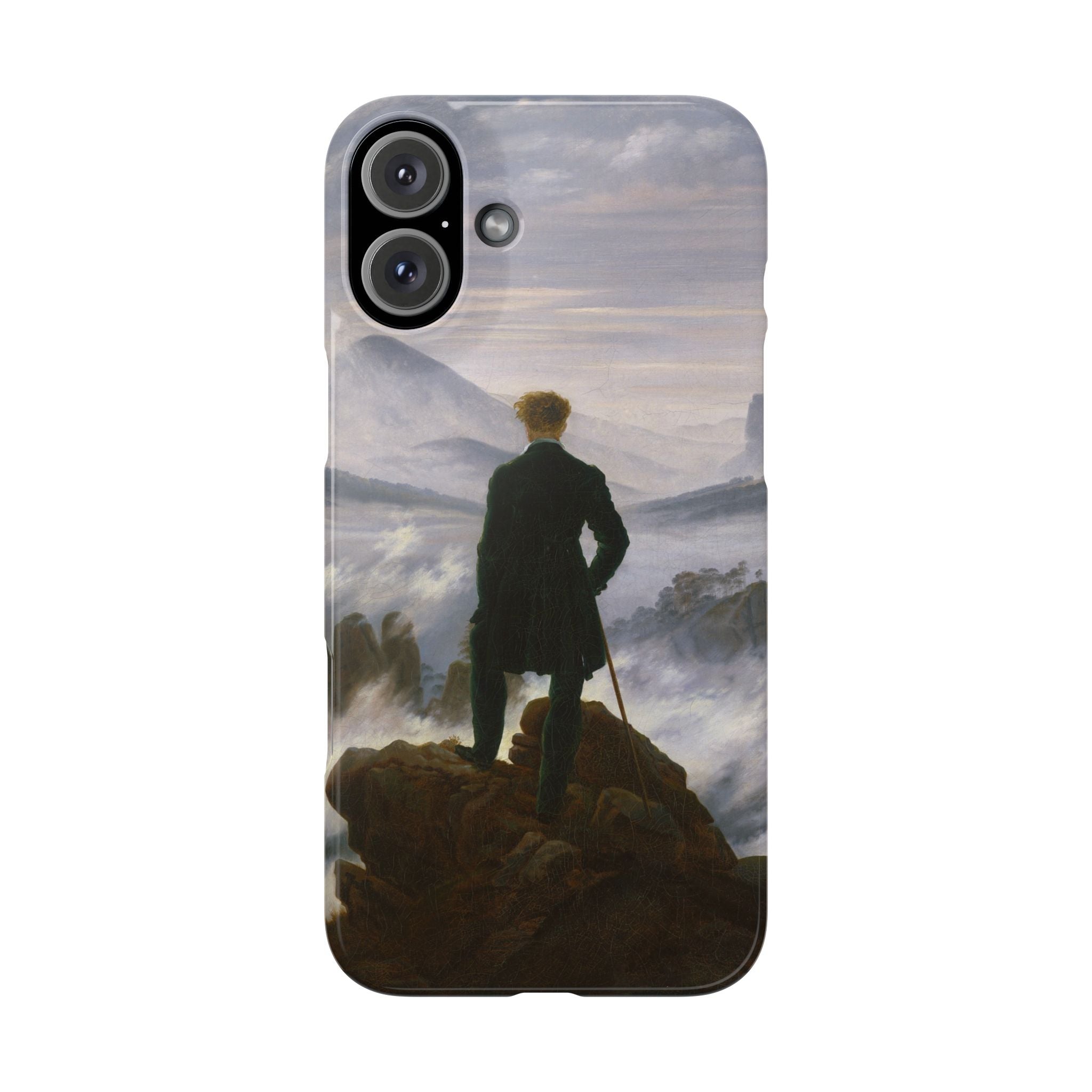 The Wanderer above the Sea of Fog by Caspar David Friedrich - iPhone Slim Case