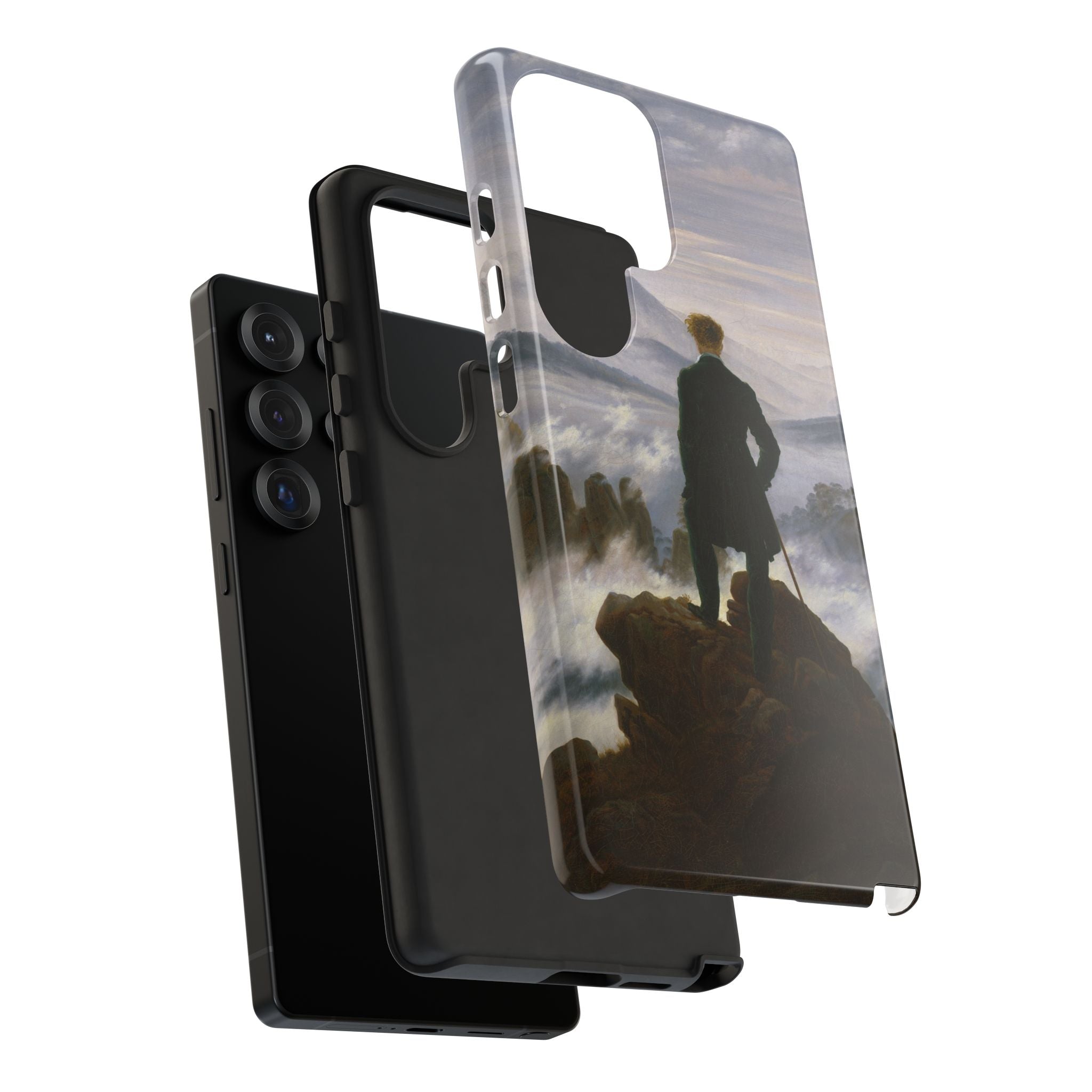 The Wanderer above the Sea of Fog by Caspar David Friedrich - Samsung Tough Case