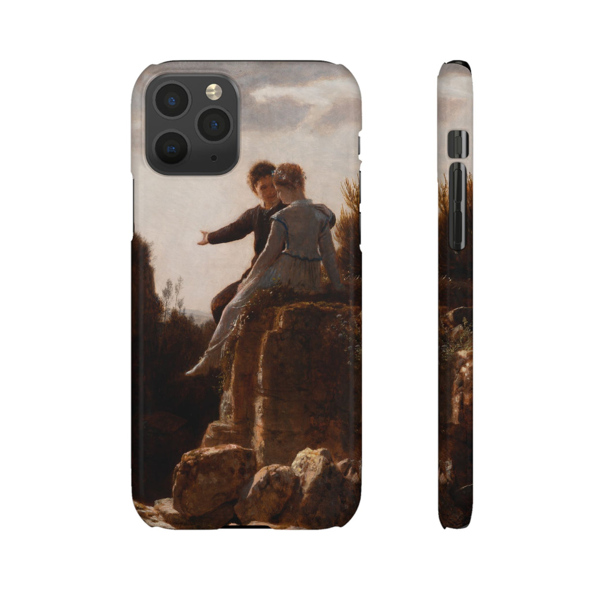 The Honeymoon by Arnold Böcklin - iPhone Slim Case