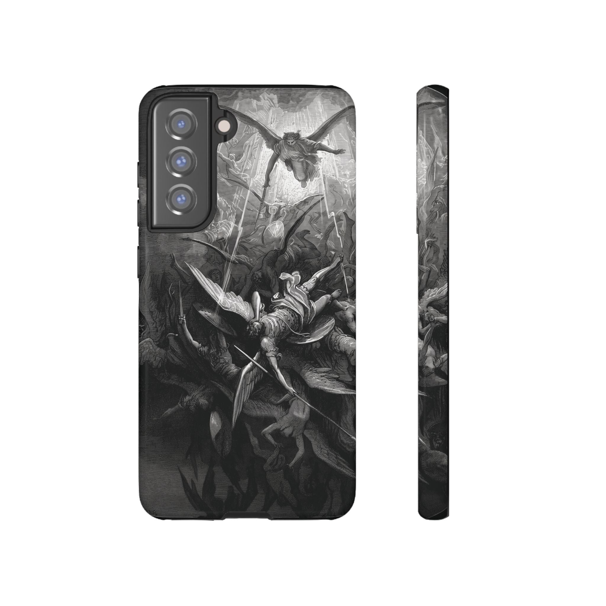 Paradise Lost | The Battle in Heaven by Gustave Doré - Samsung Tough Case