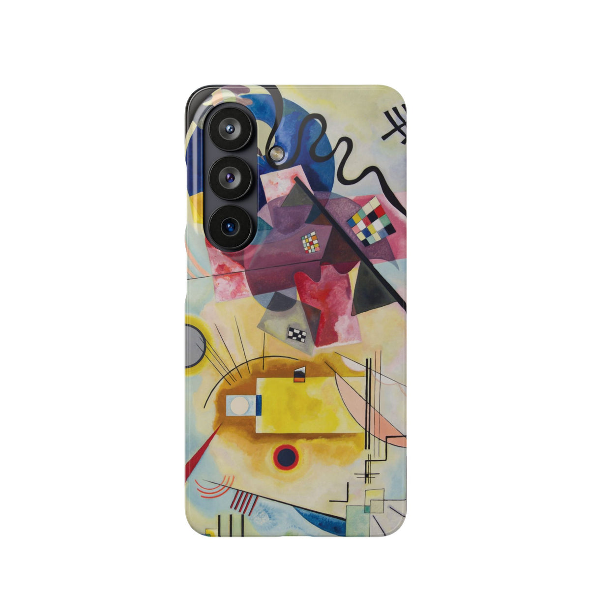Yellow-Red-Blue by Vasily Kandinsky - Samsung Slim Case