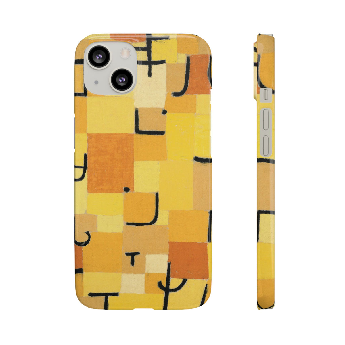 Signs in Yellow by Paul Klee - iPhone Slim Case