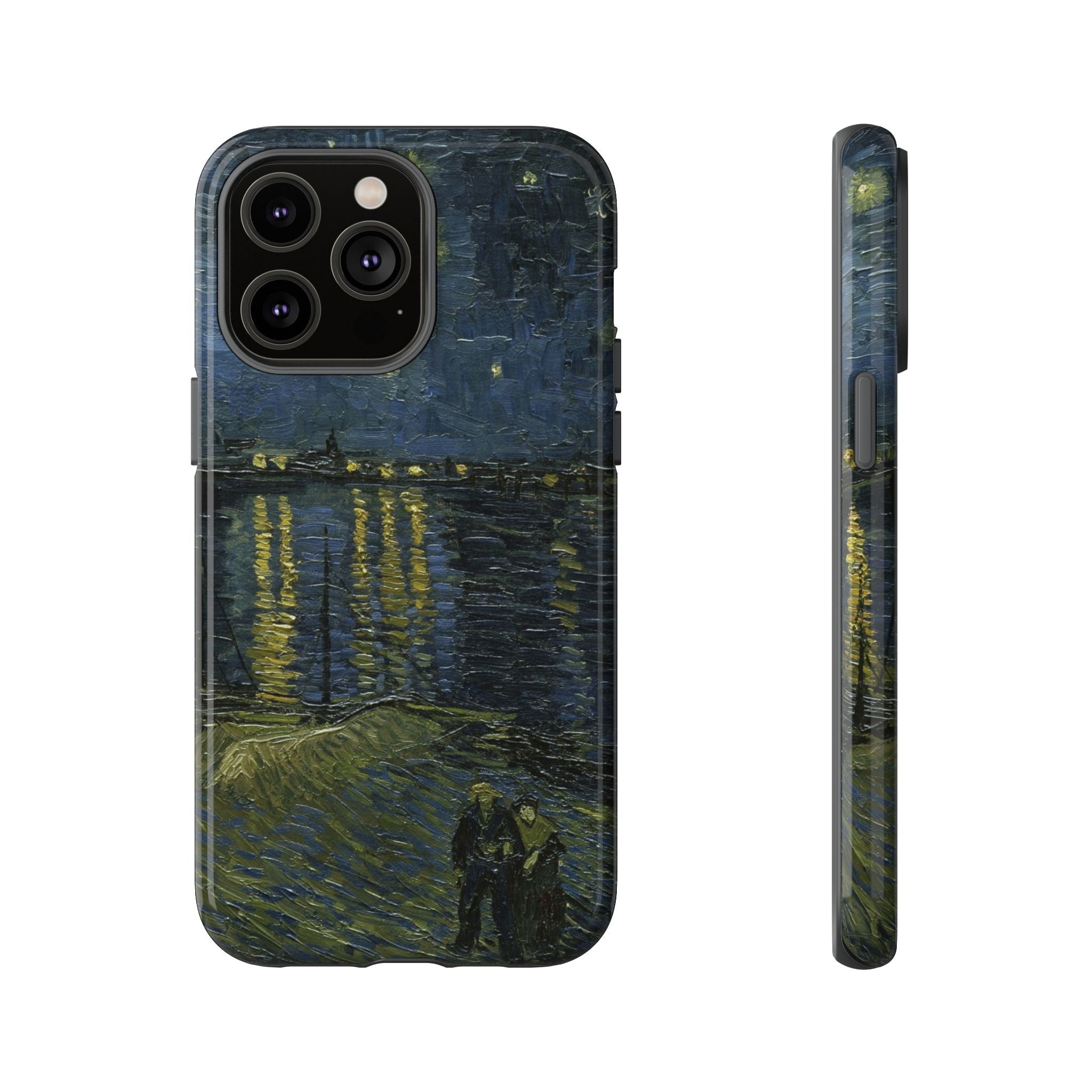 Starry Night on the Rhone by Van Gogh - iPhone Tough Case