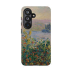 Blumenbeete bei Vétheuil von Claude Monet - Samsung Tough Case