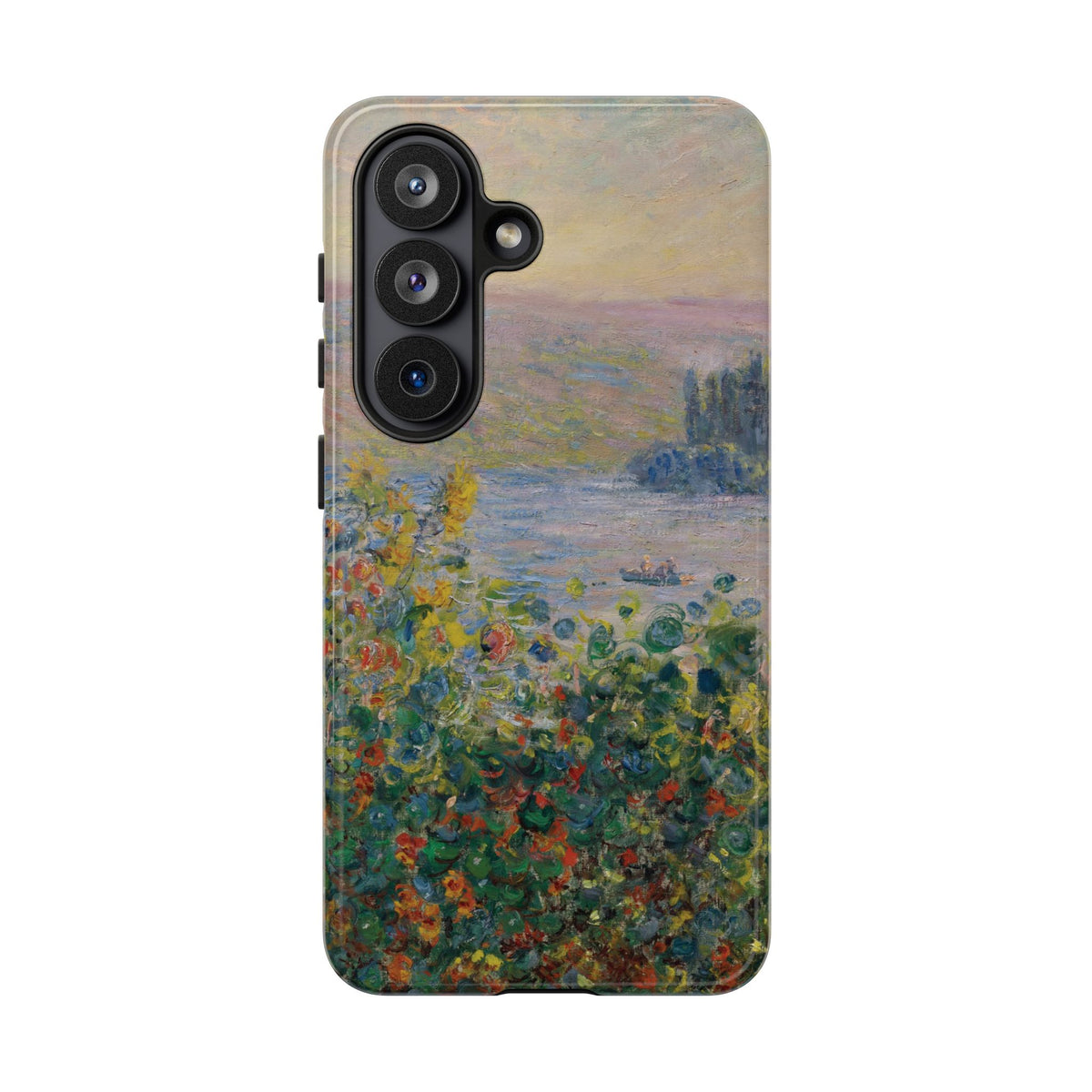 Blumenbeete bei Vétheuil von Claude Monet - Samsung Tough Case