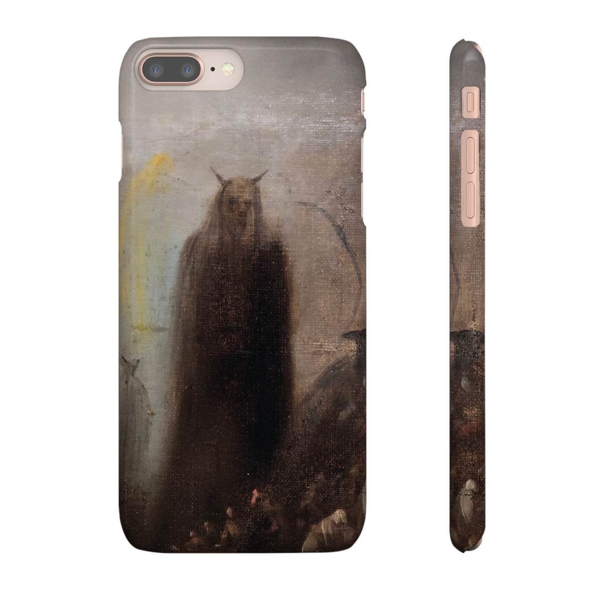 Ghostly Vision by Francisco Goya - iPhone Slim Case