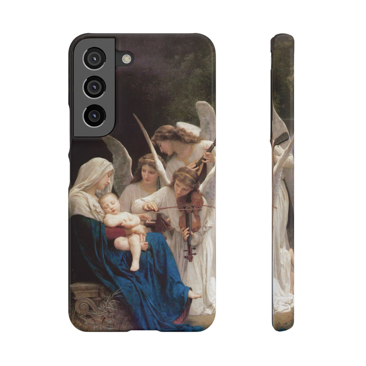 The Virgin of the angels by William-Adolphe Bouguereau - Samsung Slim Case