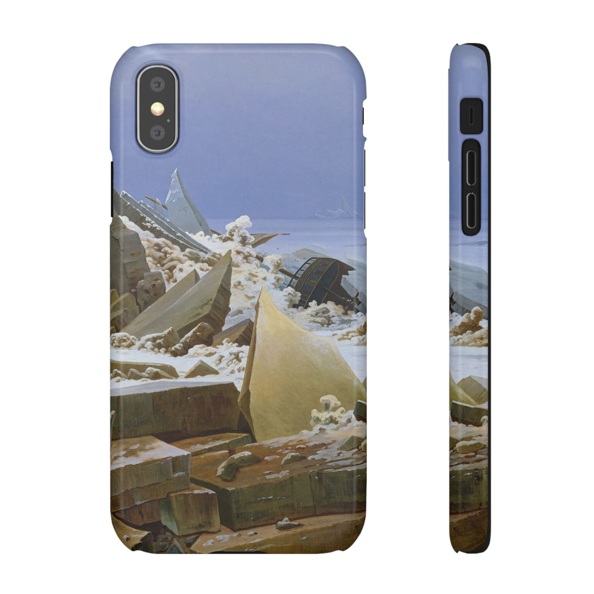 The Sea of Ice by Caspar David Friedrich - iPhone Slim Case