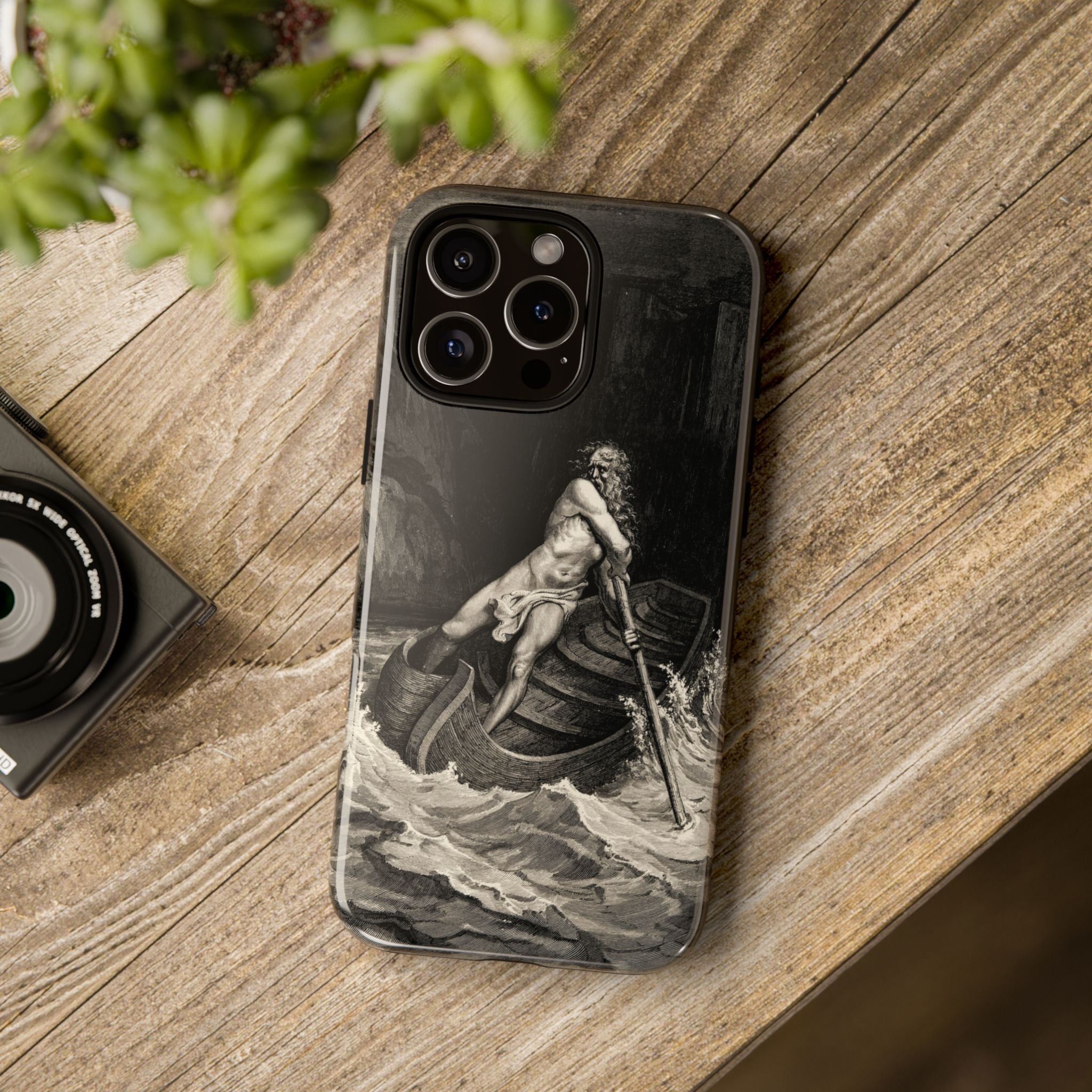 Canto III - Charon by Gustave Doré - iPhone Tough Case