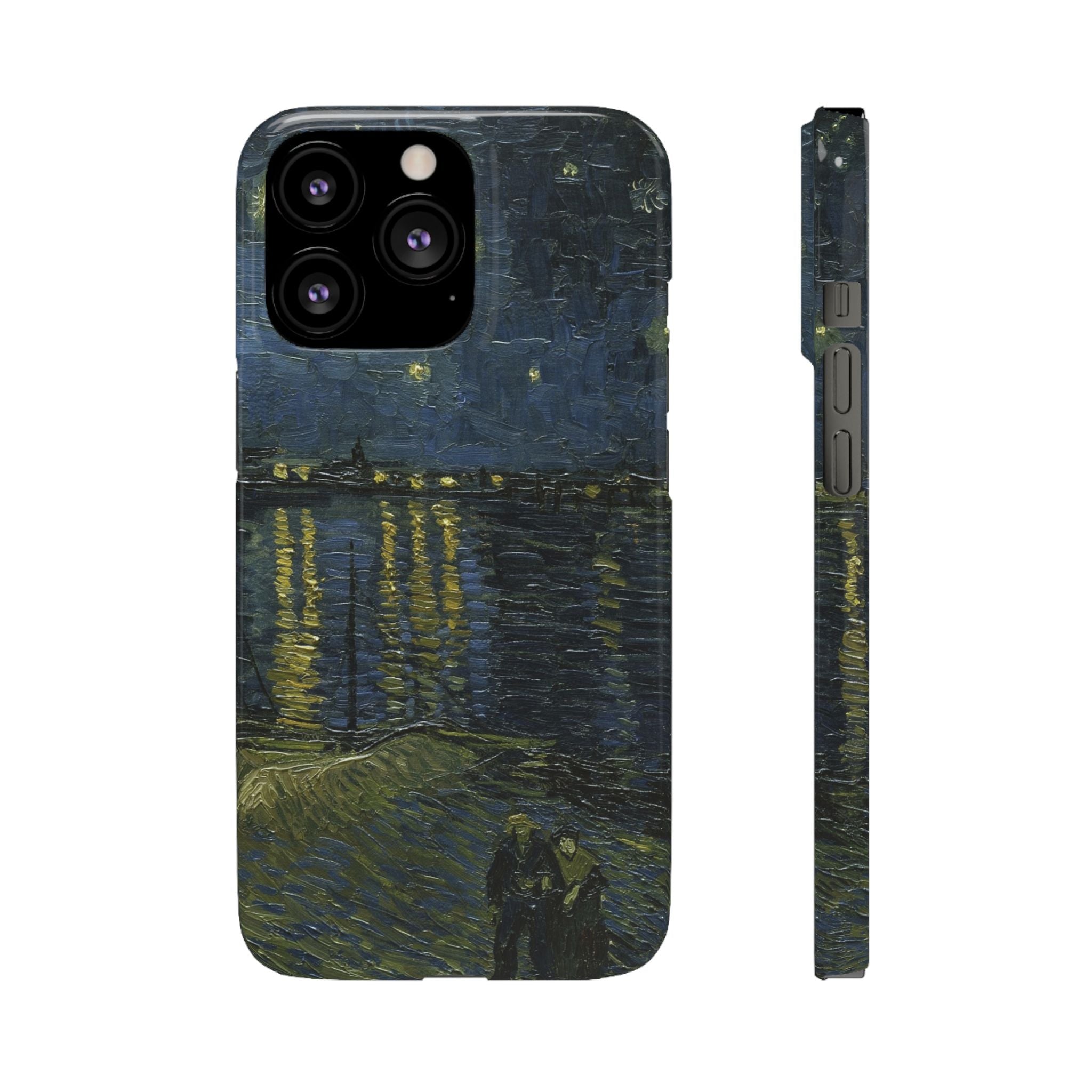 Starry Night  Over the Rhône by Van Gogh - iPhone Slim Case