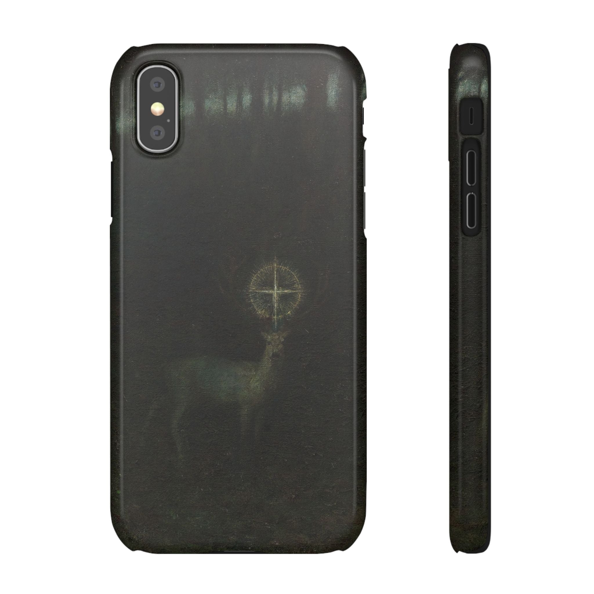 The Vision of Saint Hubert by Franz von Stuck - iPhone Slim Case