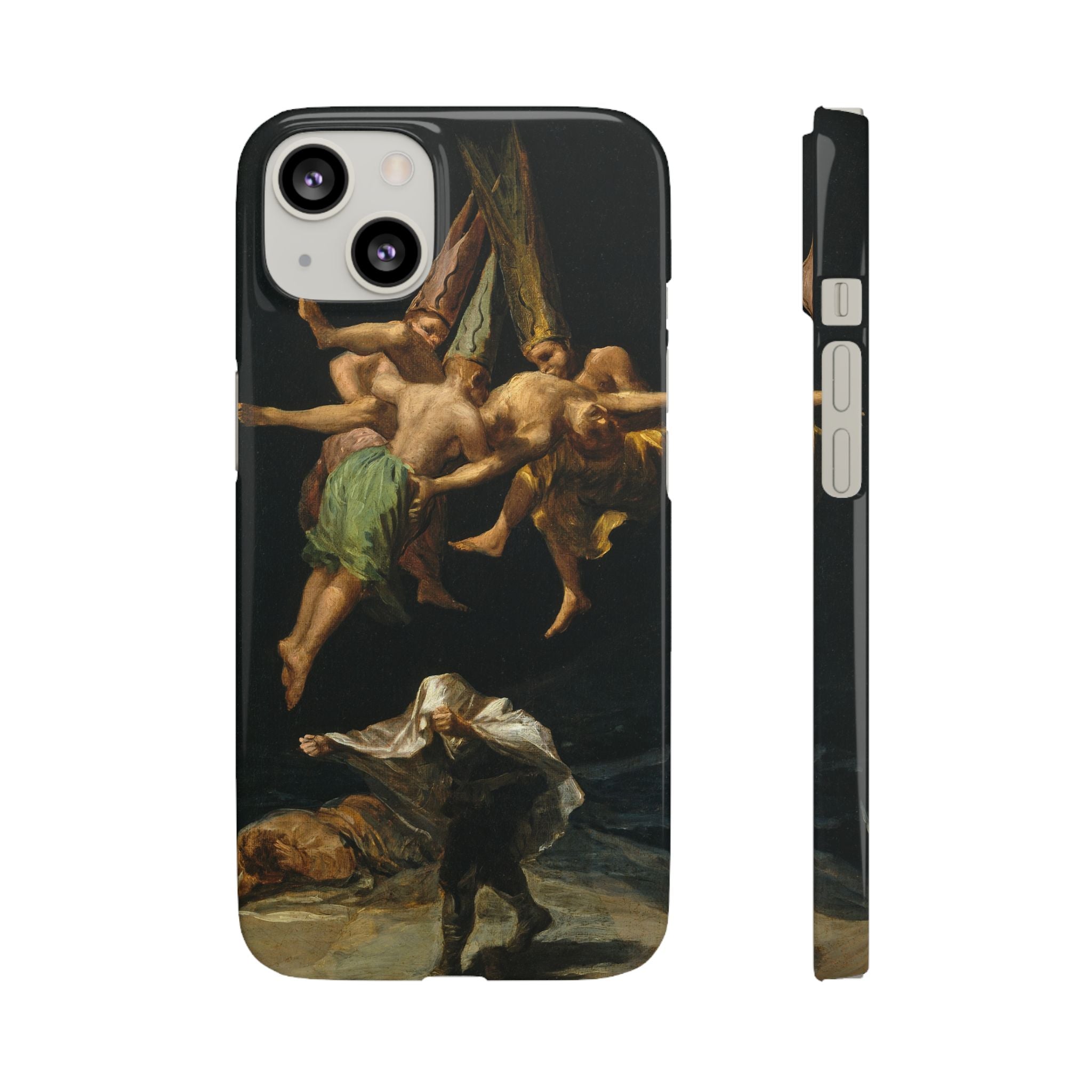 Witches’ Flight by Francisco de Goya - iPhone Slim Case