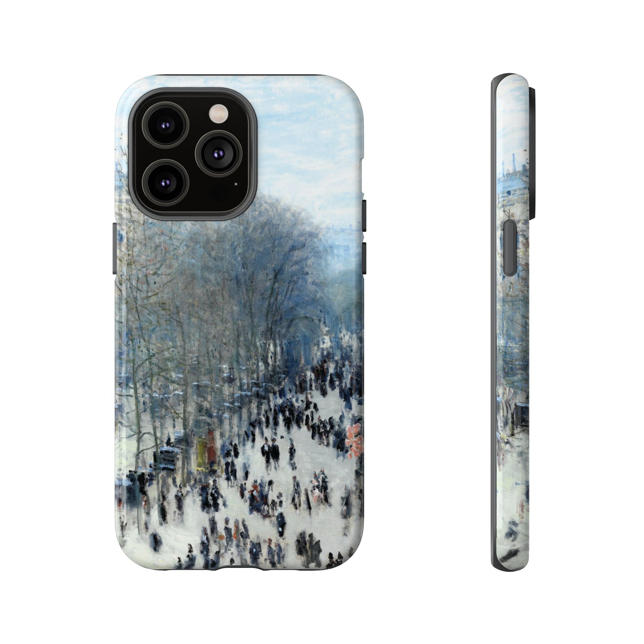 Boulevard des Capucines by Claude Monet - iPhone Tough Case
