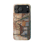 Farm near Duivendrecht by Piet Mondrian - iPhone Slim Case