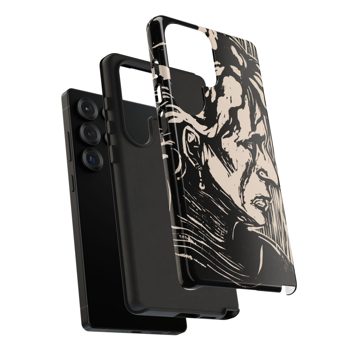 Portrait of an Elderly Lady by Edvard Munch - Samsung Tough Case