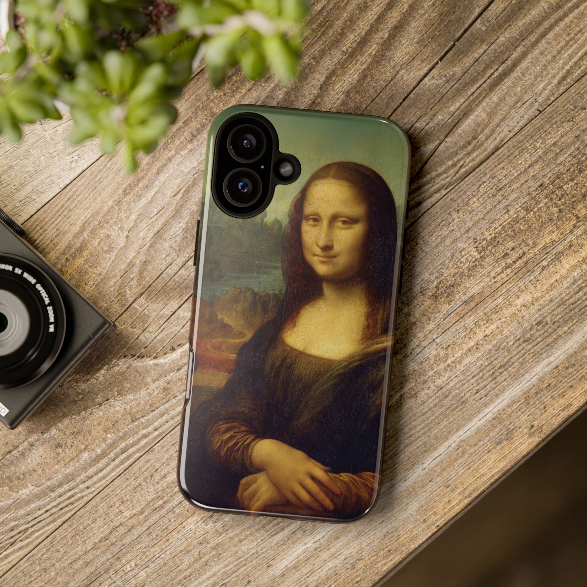 Mona Lisa by Leonardo da Vinci - iPhone Tough Case