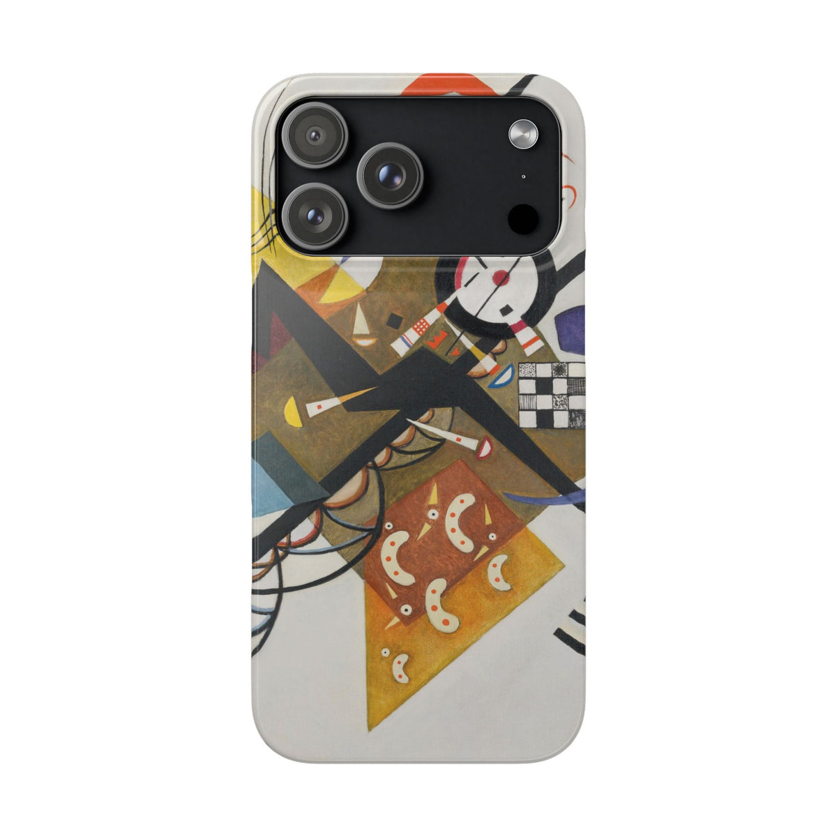 On White II by Vasily Kandinsky - iPhone Slim Case