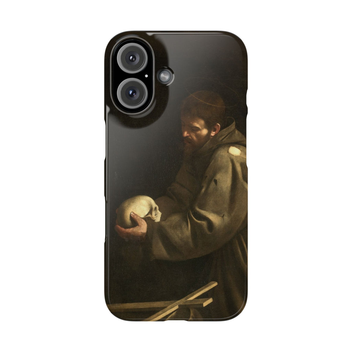 San Francesco in meditazione by Caravaggio - iPhone Slim Case