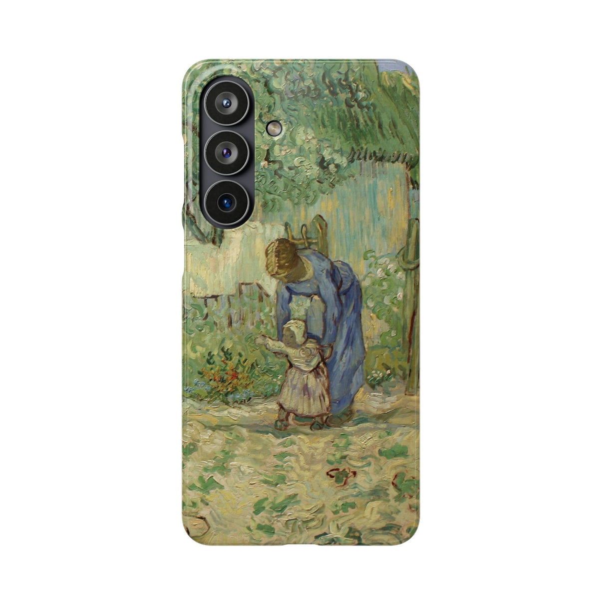 First Steps after Millet by Vincent van Gogh - Samsung Slim Case