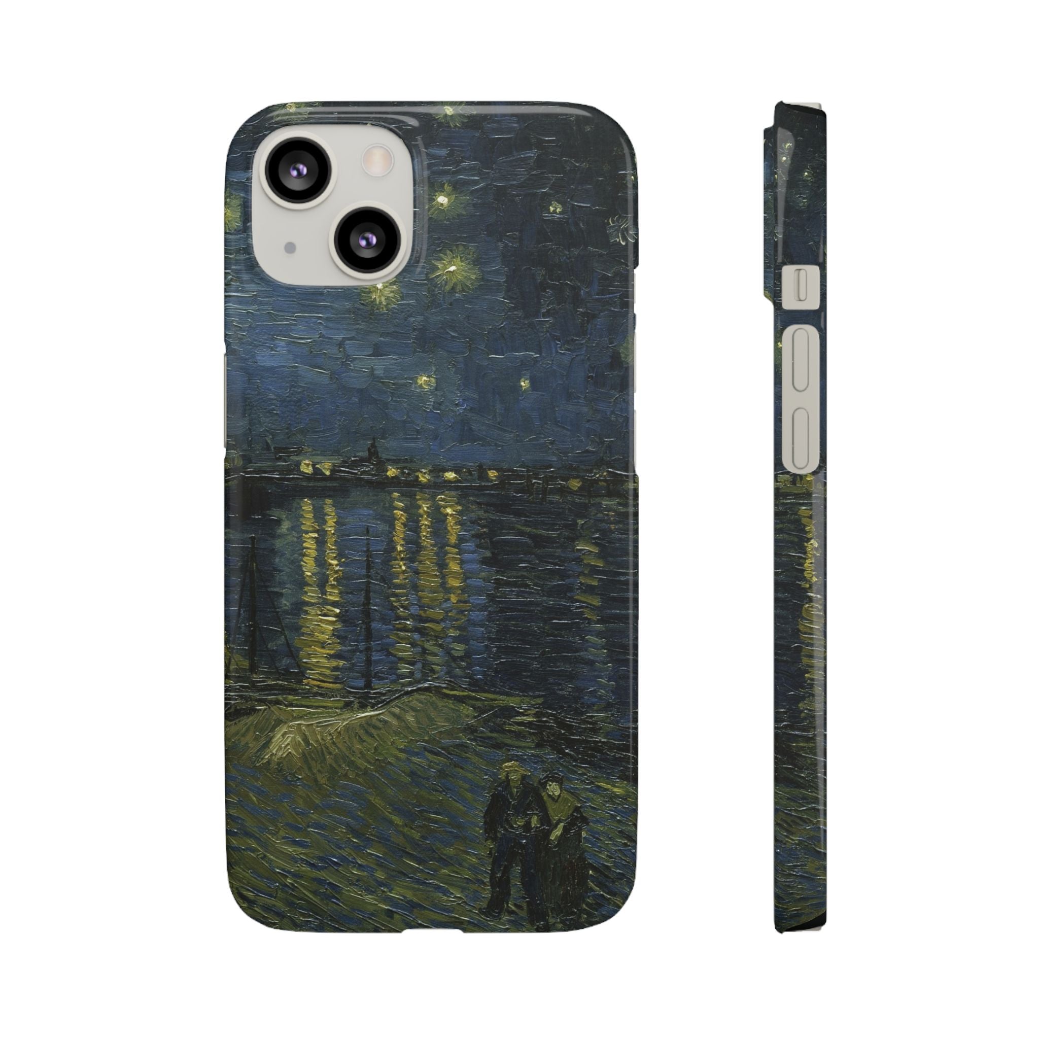 Starry Night Over the Rhône by Van Gogh - iPhone Slim Case