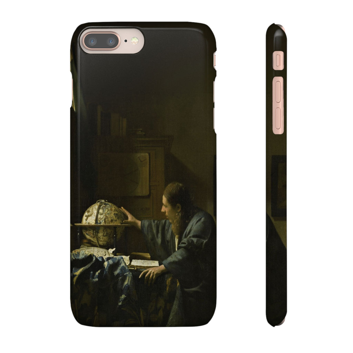 The Astronomer by Johannes Vermeer - iPhone Slim Case