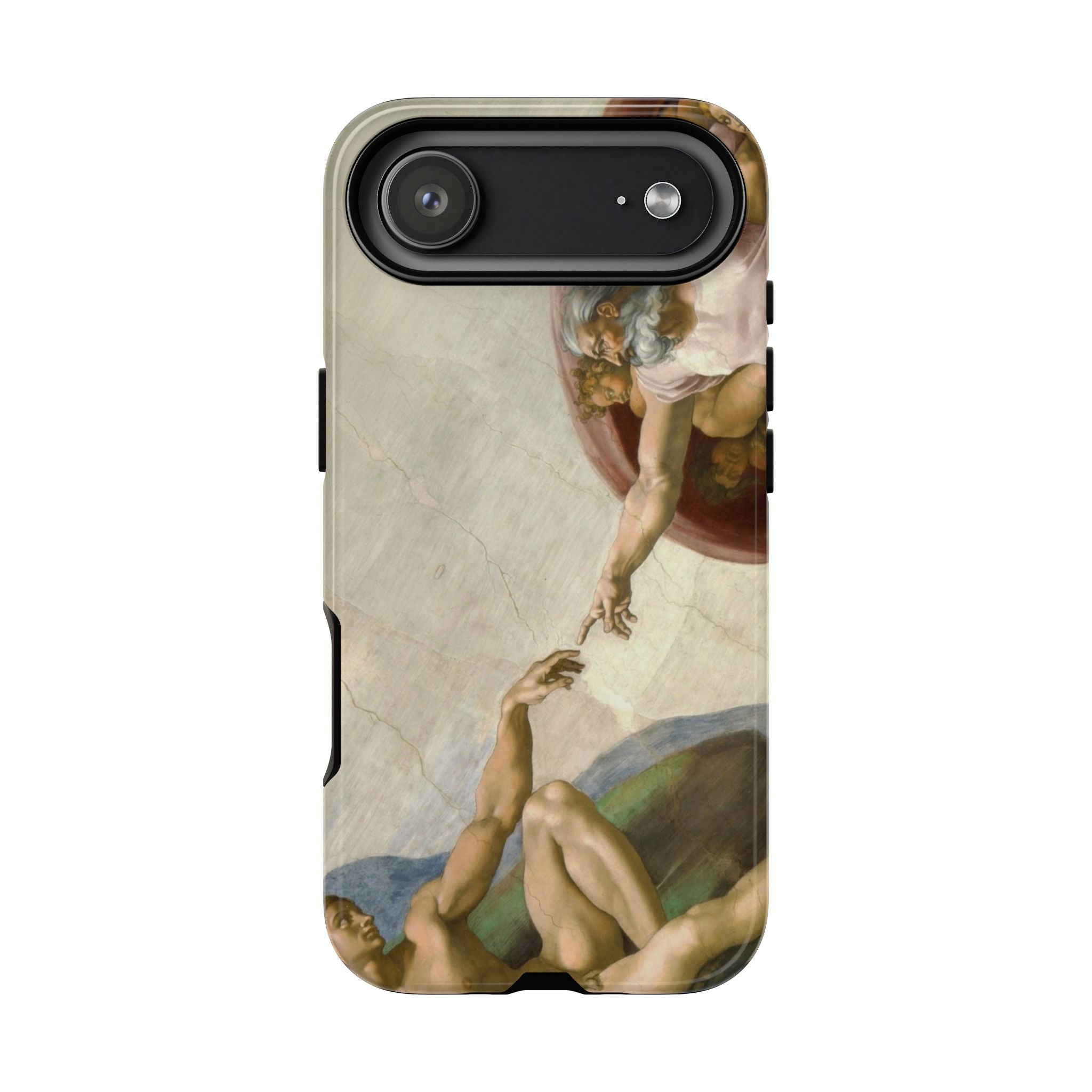 Creation of Adam by Michelangelo - iPhone Tough Case