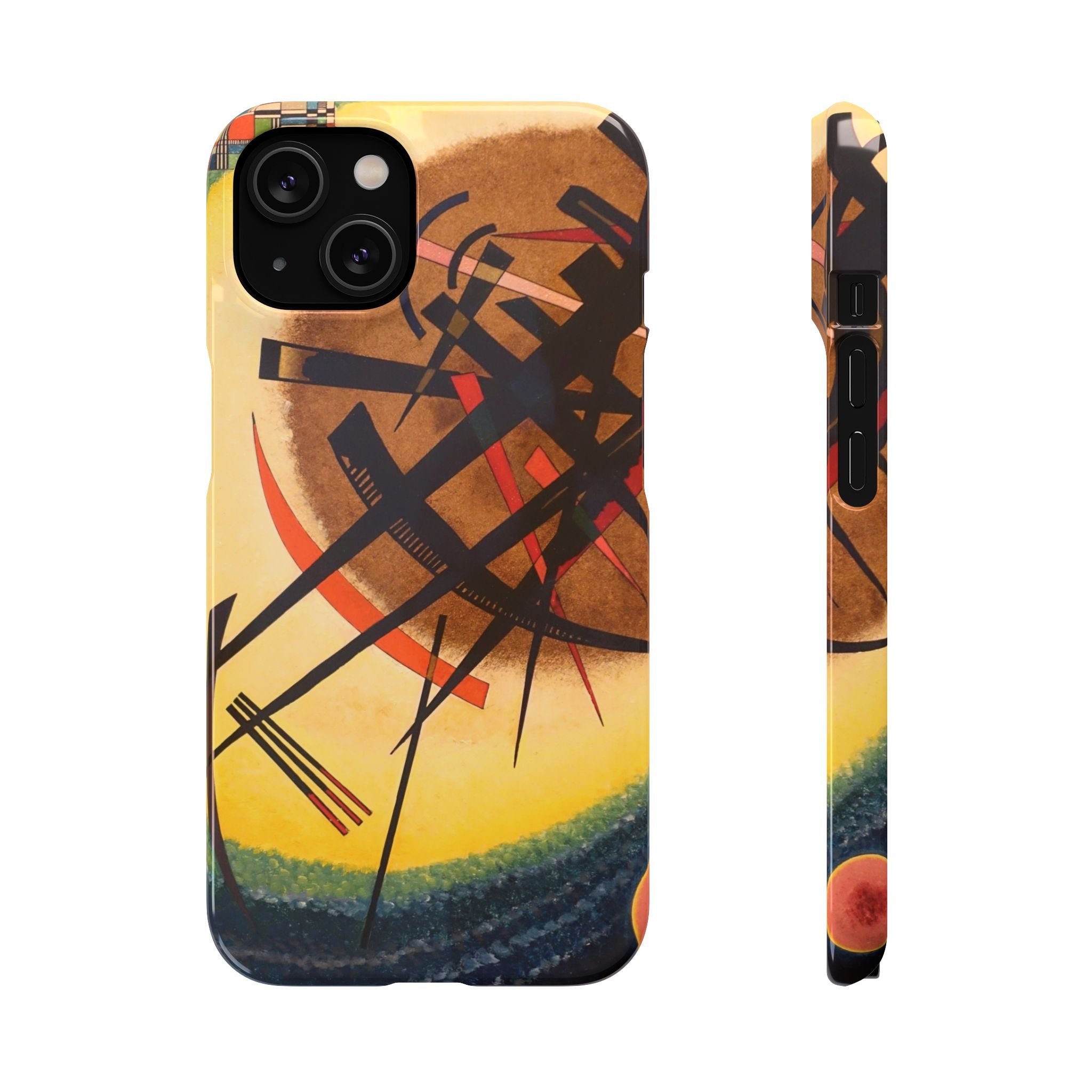 In the Bright Oval by Vasily Kandinsky - iPhone Slim Case
