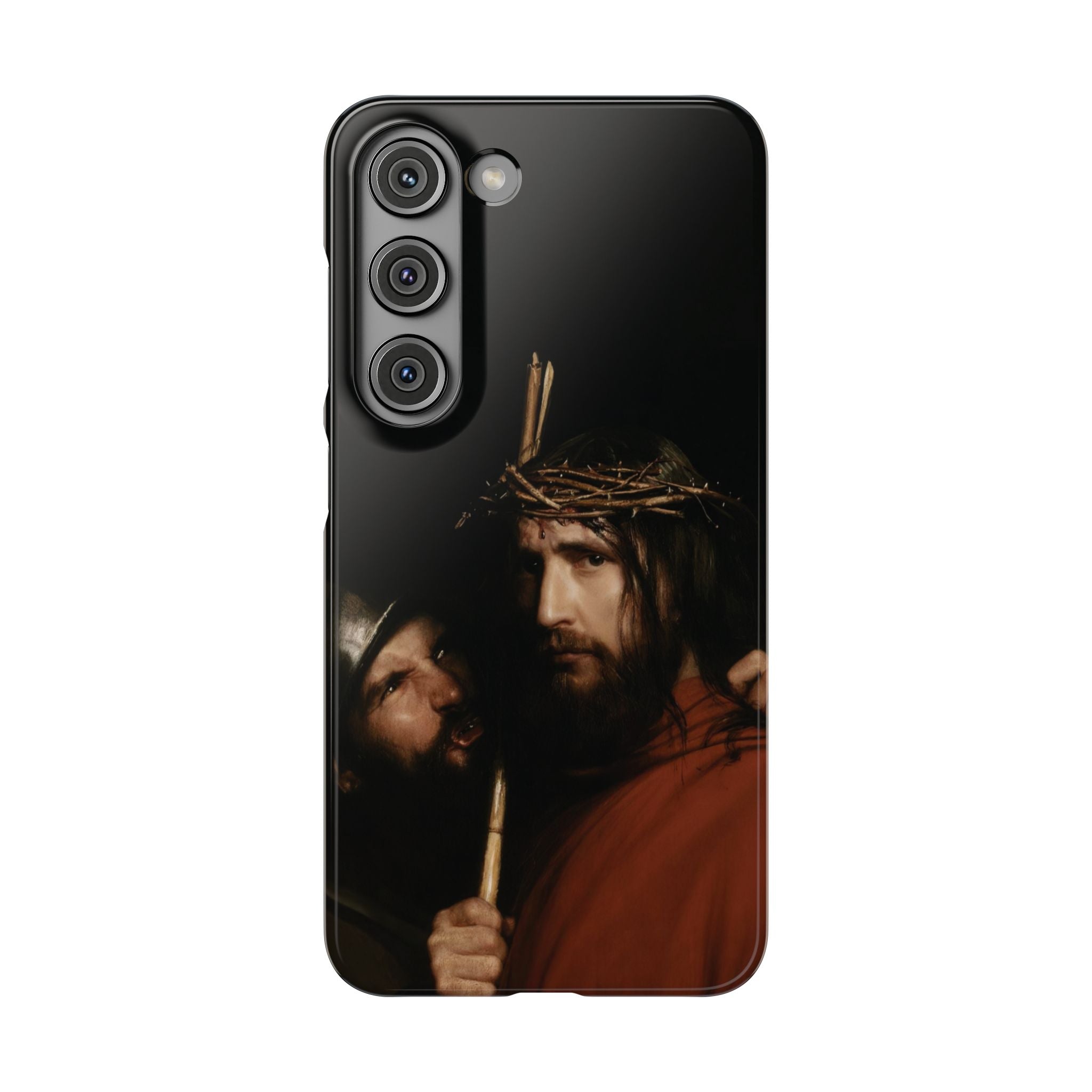 The Mocking of Christ by Carl Bloch - Samsung Slim Case