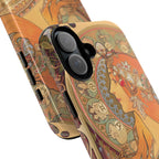 Zodiac by Alphonse Mucha - iPhone Tough Case
