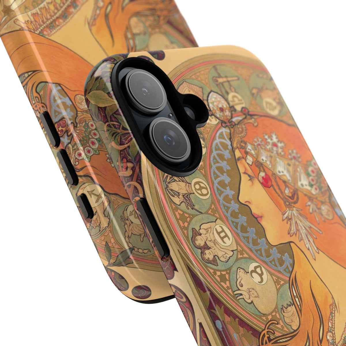 Zodiac by Alphonse Mucha - iPhone Tough Case