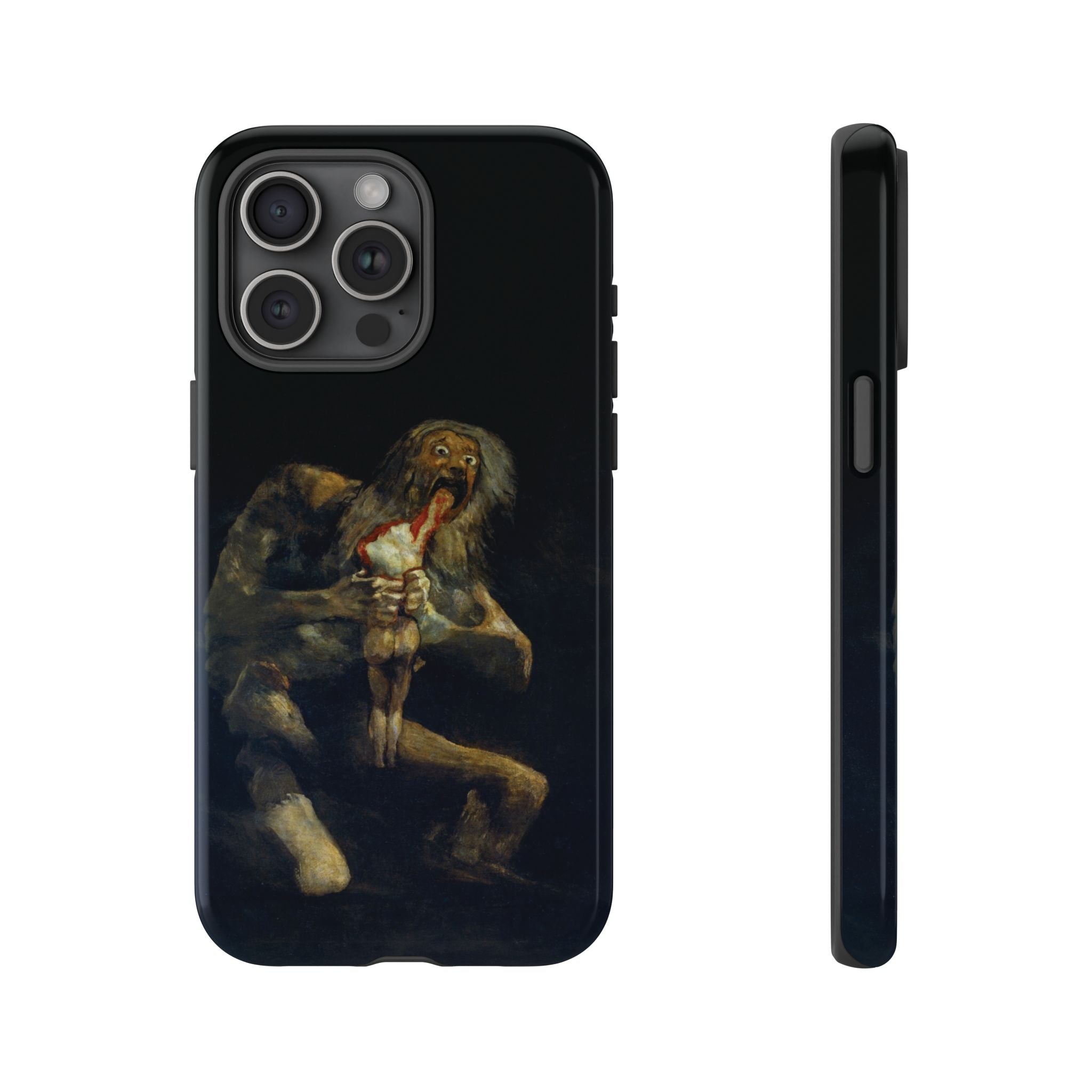 Saturn Devouring His Son by Goya - iPhone Tough Case