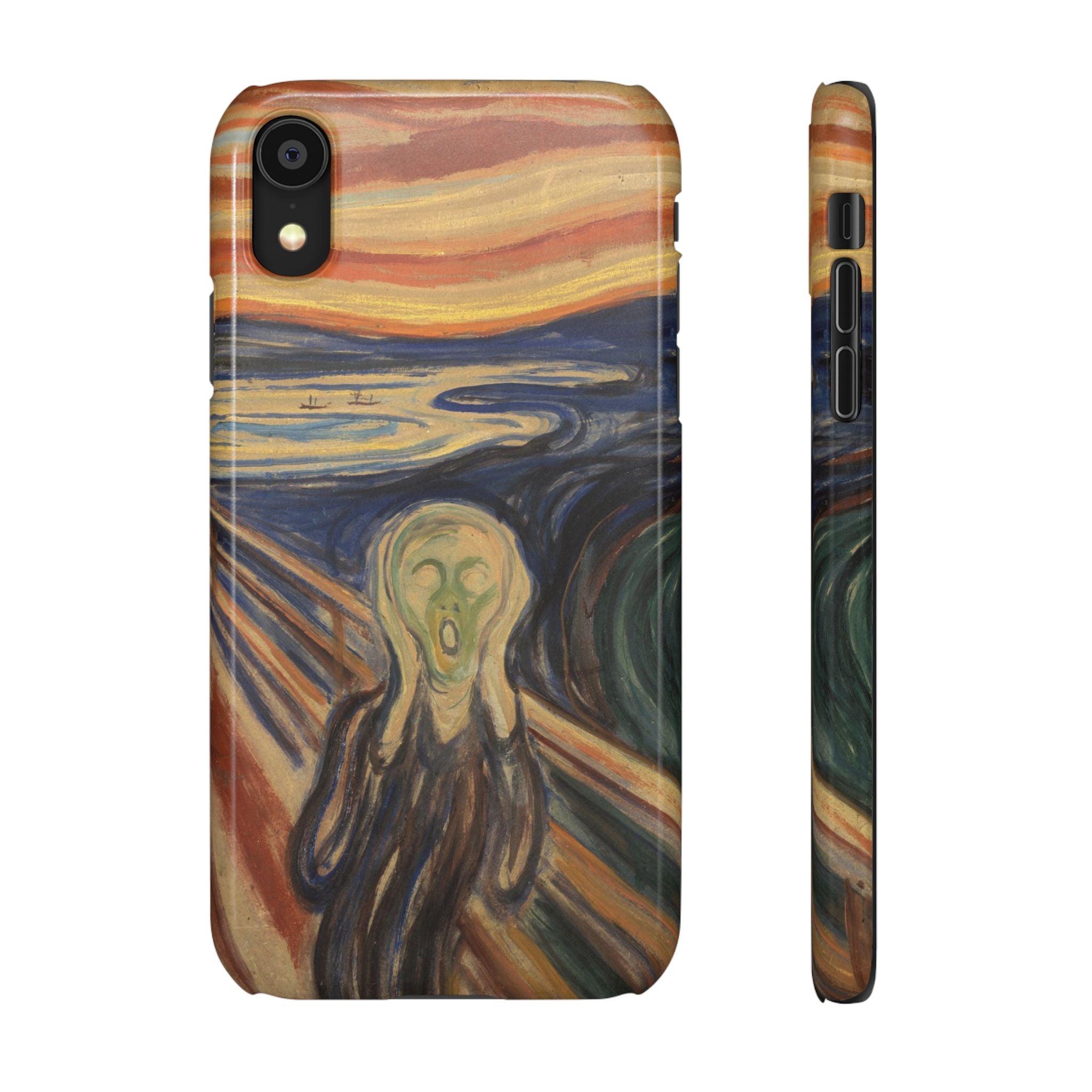The scream by Edvard Munch - iPhone Slim Case