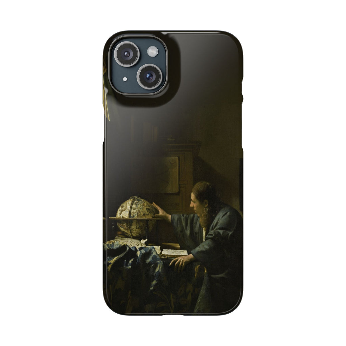 The Astronomer by Johannes Vermeer - iPhone Slim Case