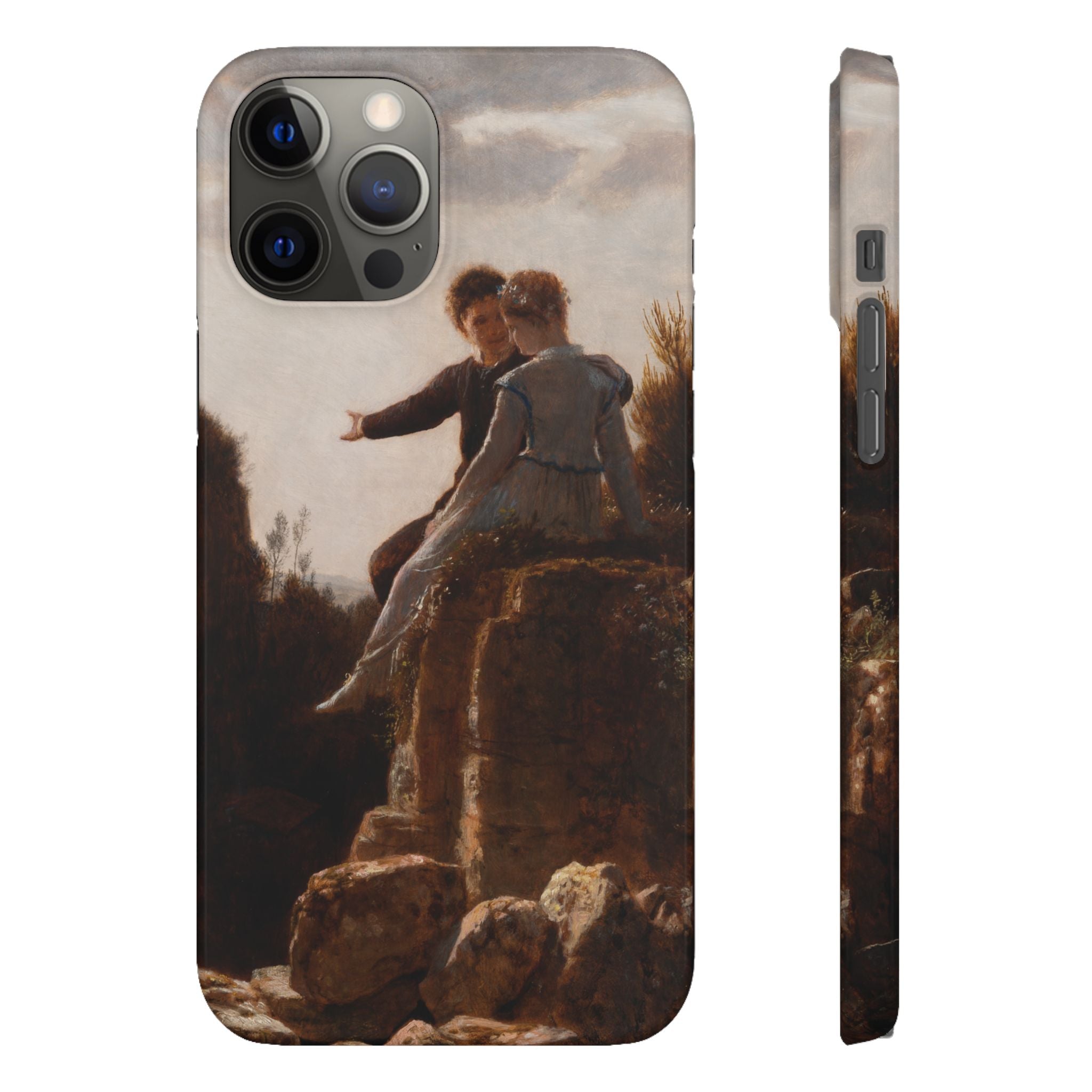 The Honeymoon by Arnold Böcklin - iPhone Slim Case