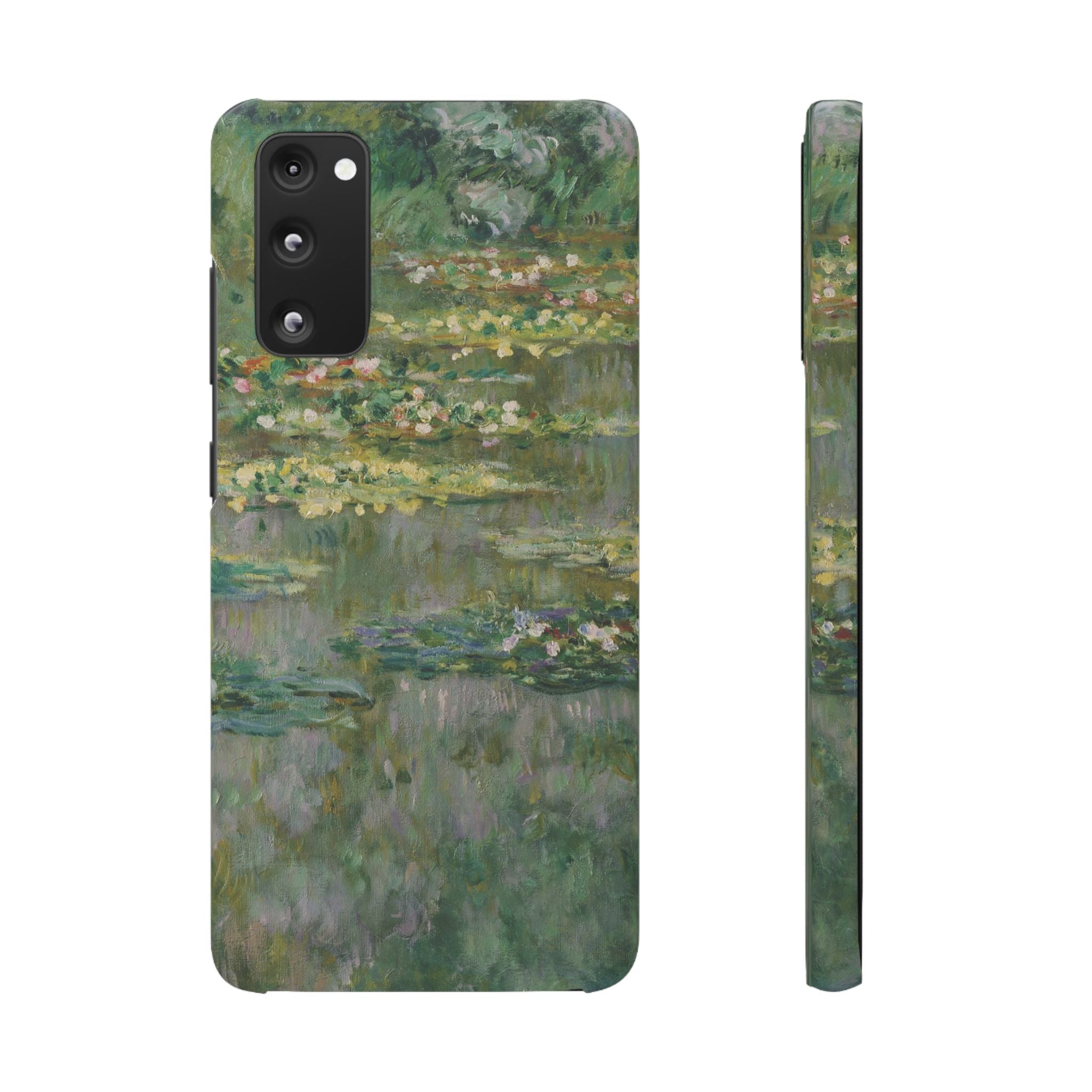Le Bassin des Nymphéas by Claude Monet - Samsung Slim Case