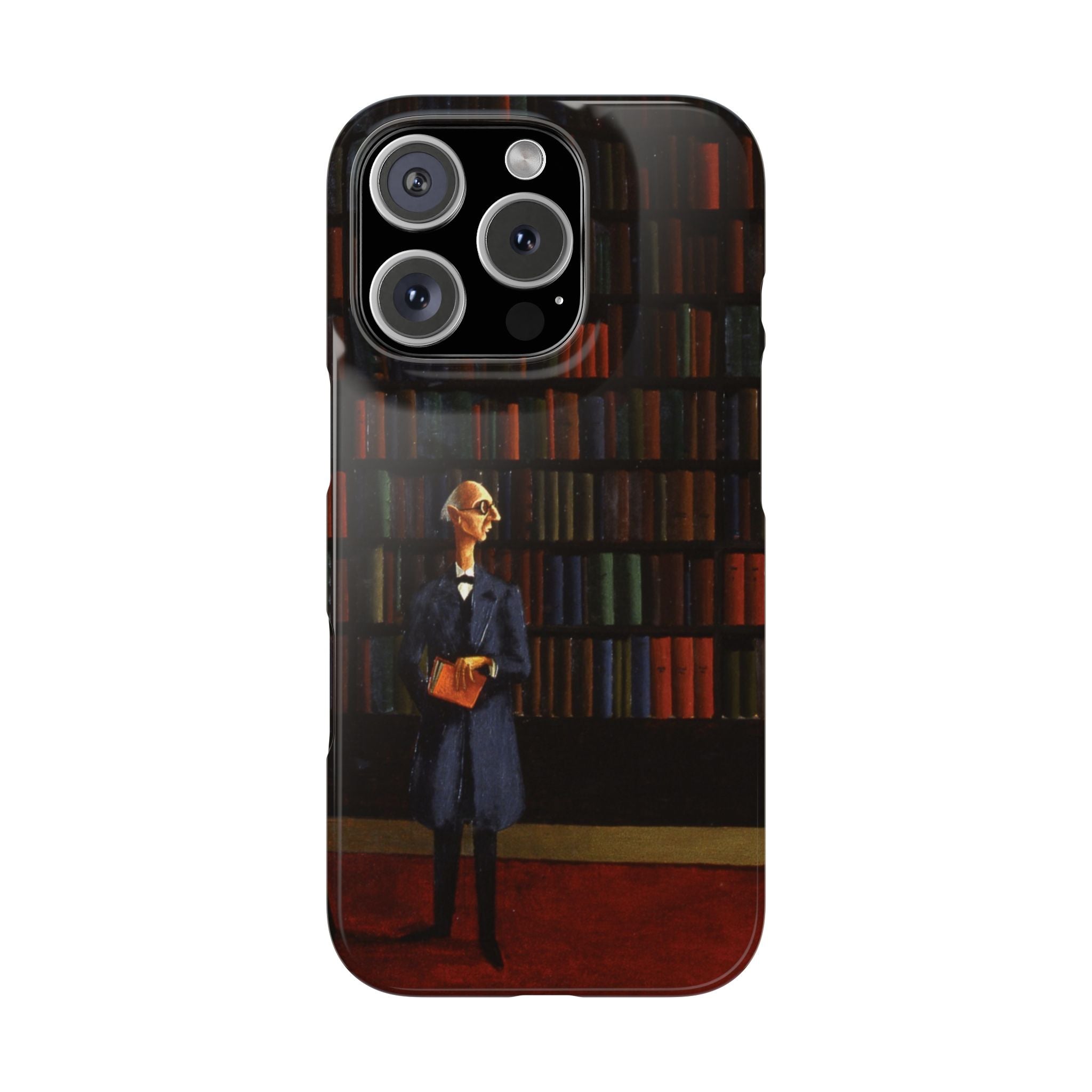 The Library by Franz Sedlacek - iPhone Slim Case