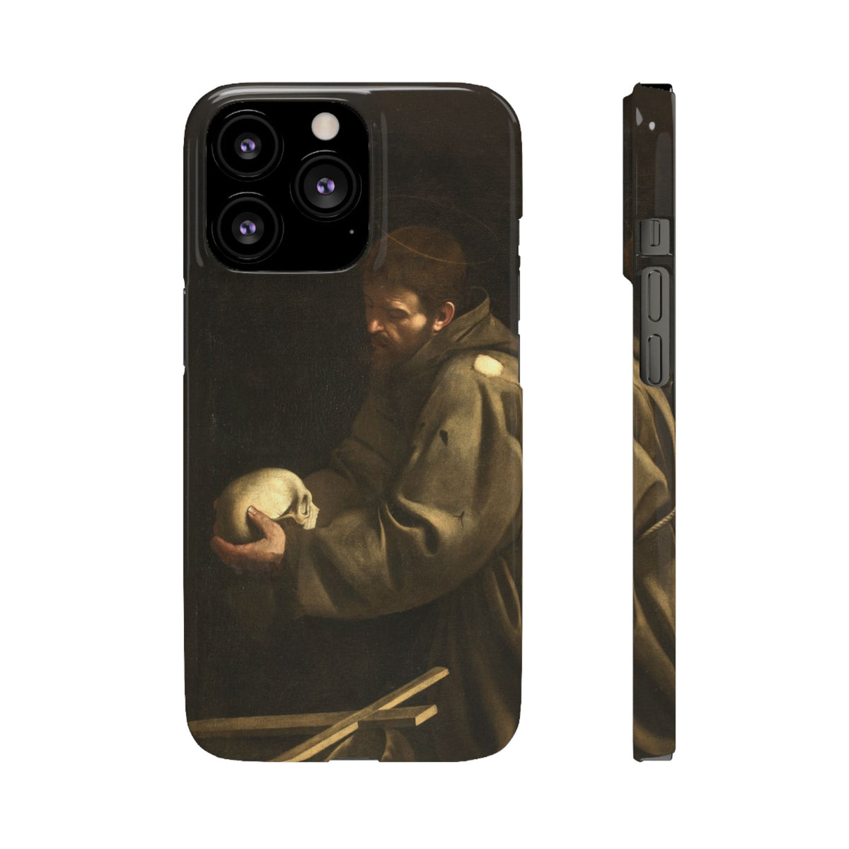 San Francesco in meditazione by Caravaggio - iPhone Slim Case
