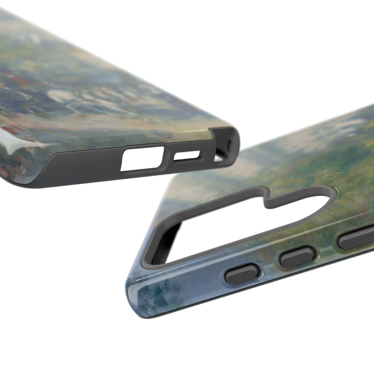The Grands Boulevards by Pierre Auguste Renoir - Samsung Tough Case