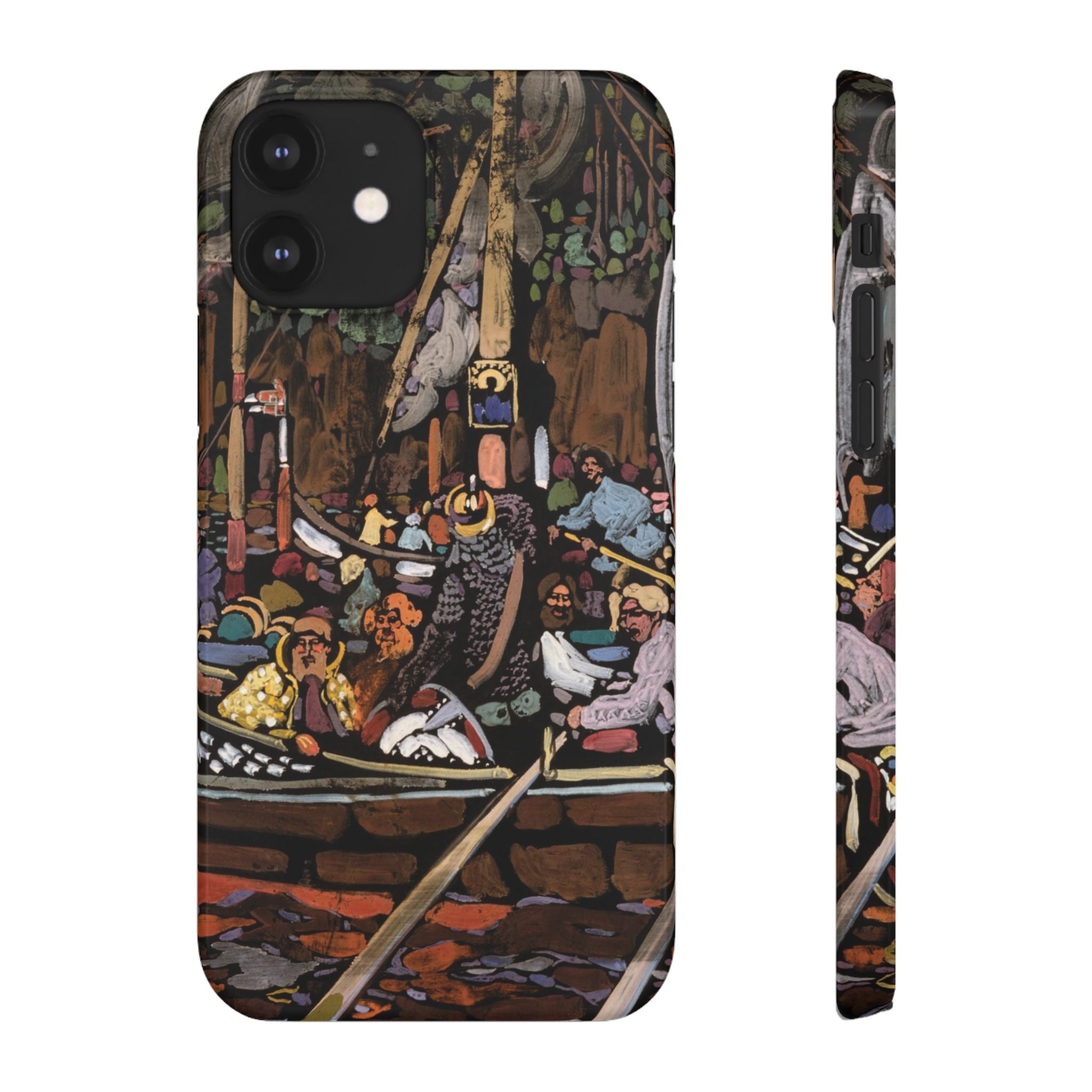 Lied (Chanson) by Vasily Kandinsky - iPhone Slim Case