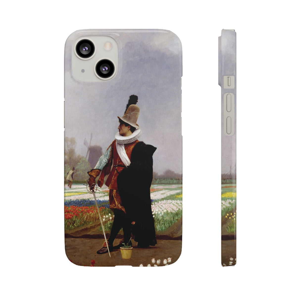 The Tulip Folly by Jean-Leon Gerome - iPhone Slim Case